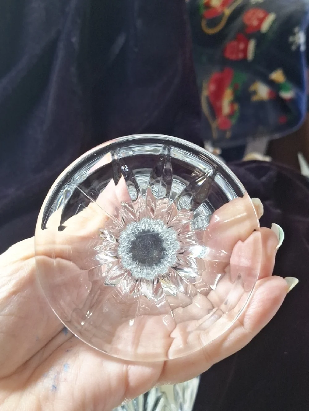 Godinger Clear Cut-Pattern Goblets - Set of 2